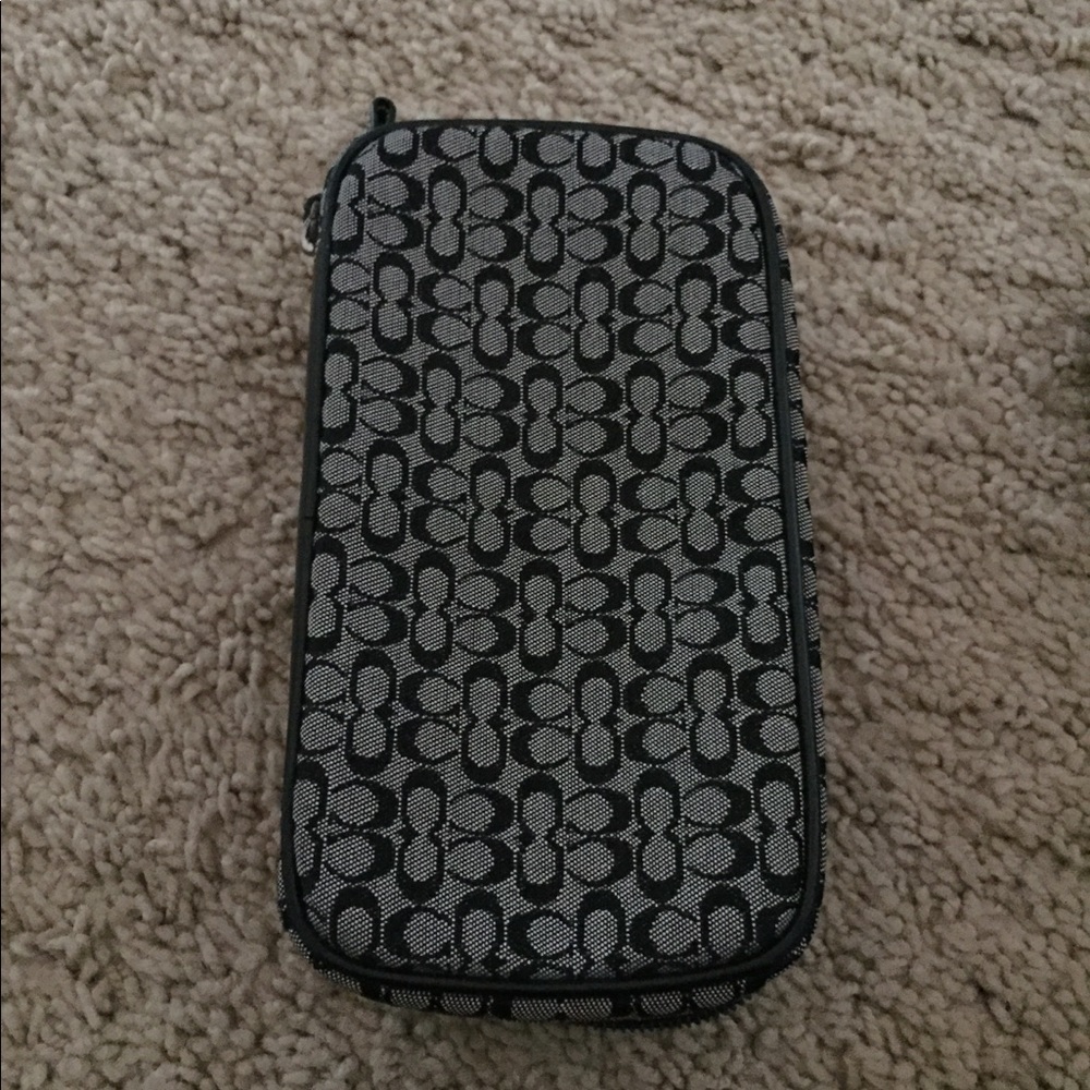 Coach jewelry travel case